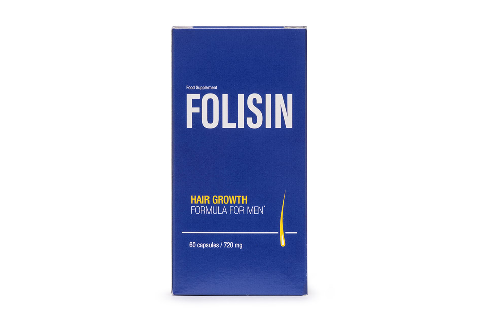 Folisin supplement bottle front
