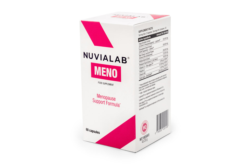 NuviaLab Meno packaging