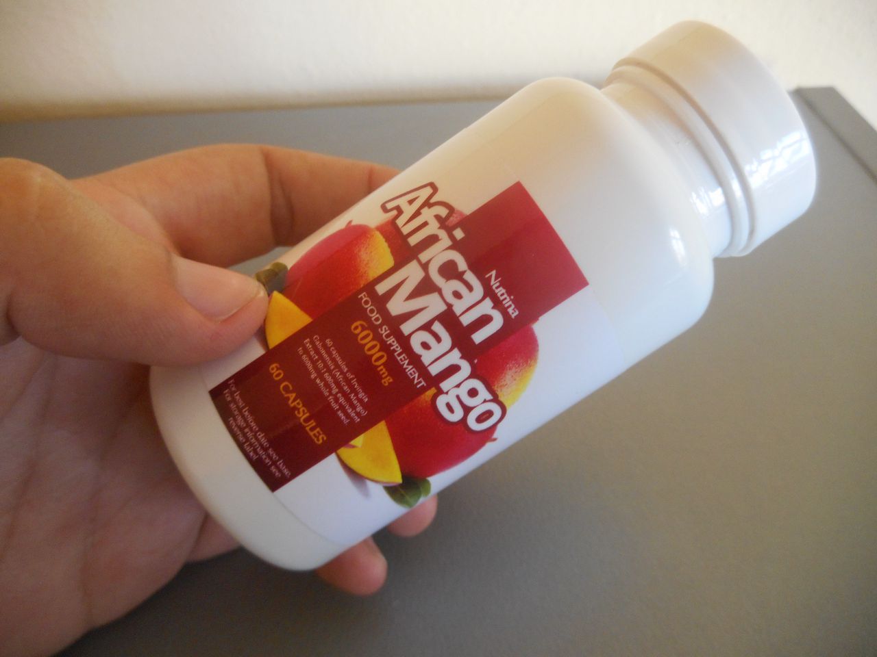 African Mango supplement bottle