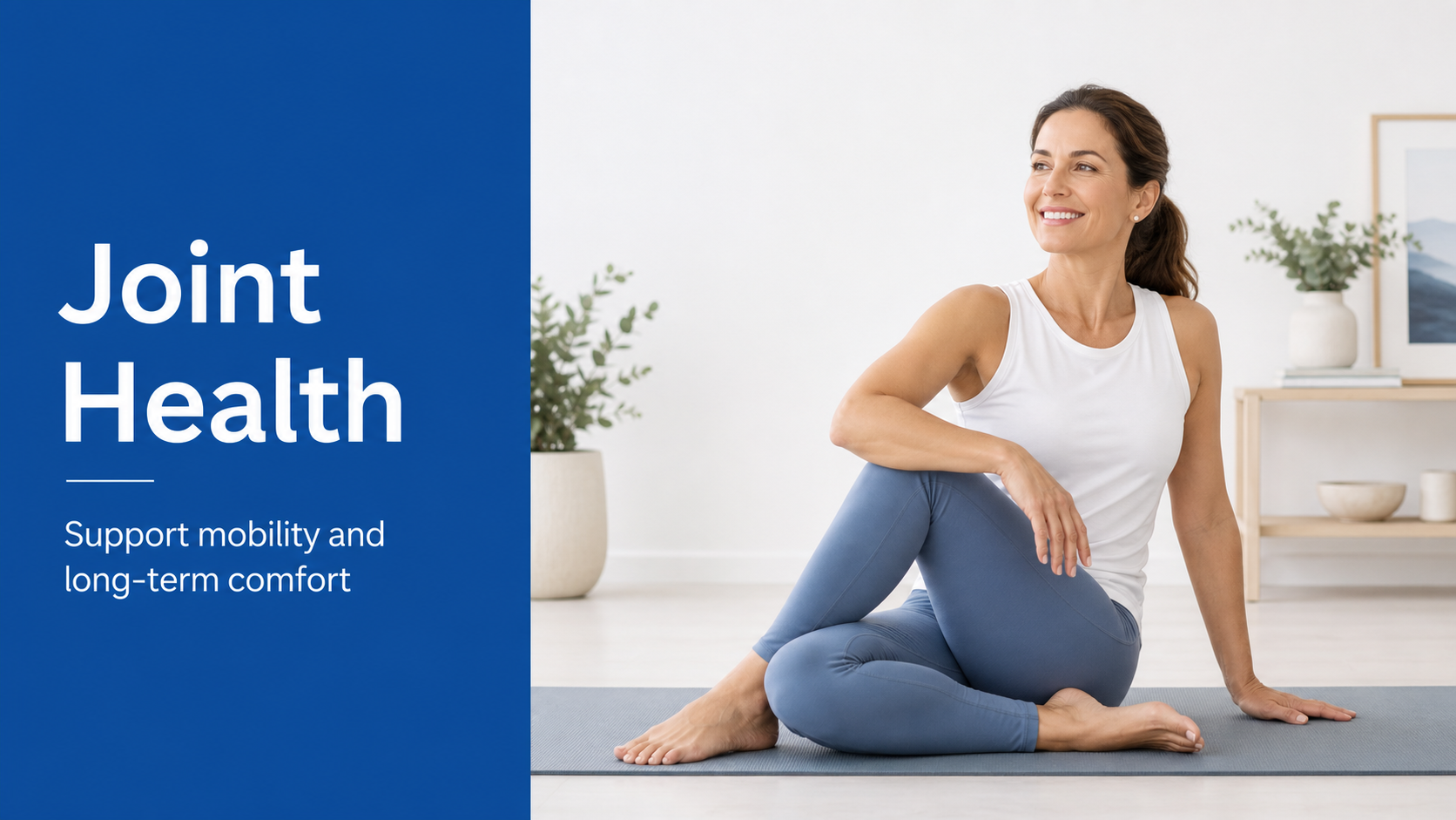 Woman representing joint health and mobility support