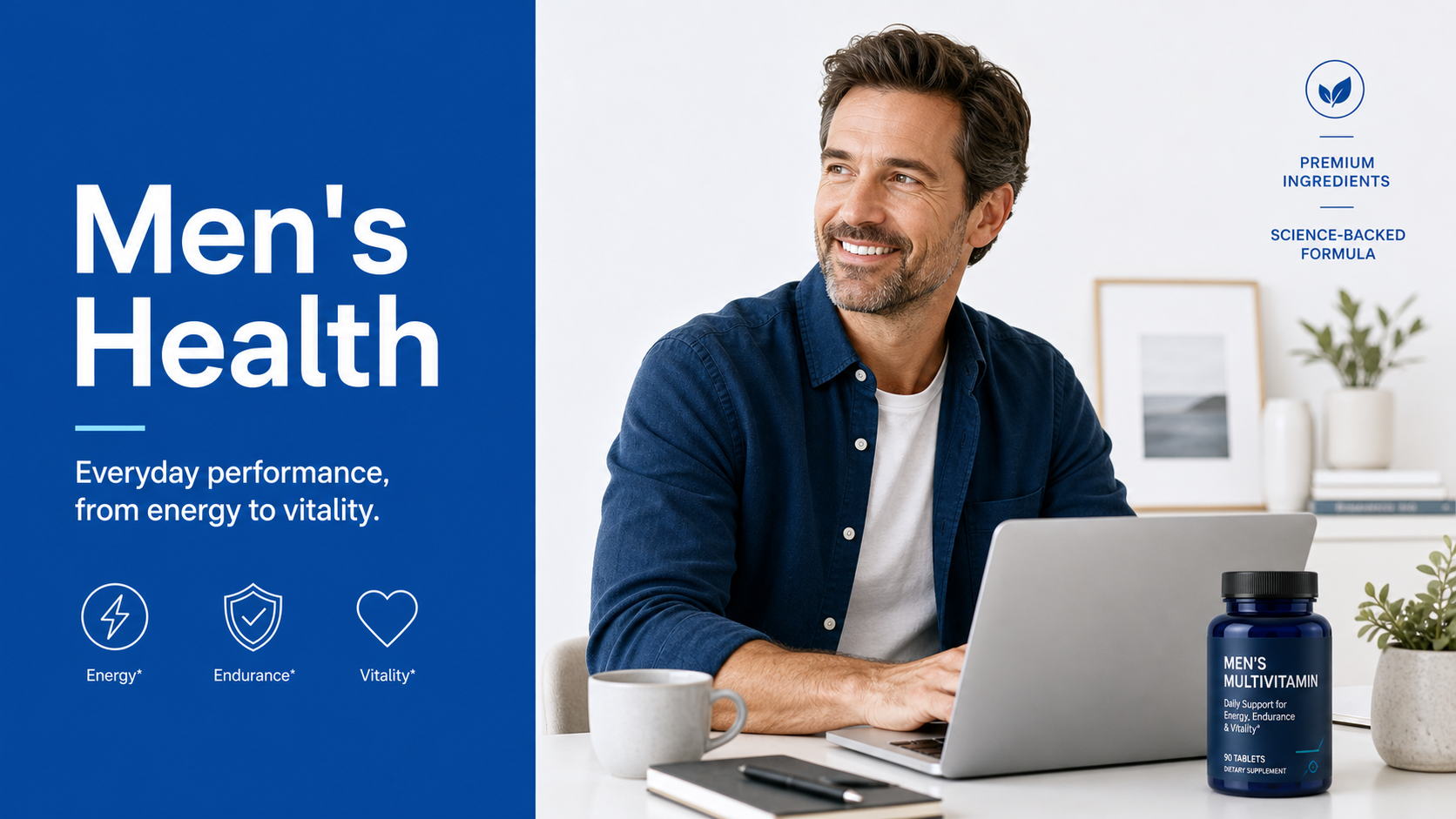 Man representing men's health and vitality