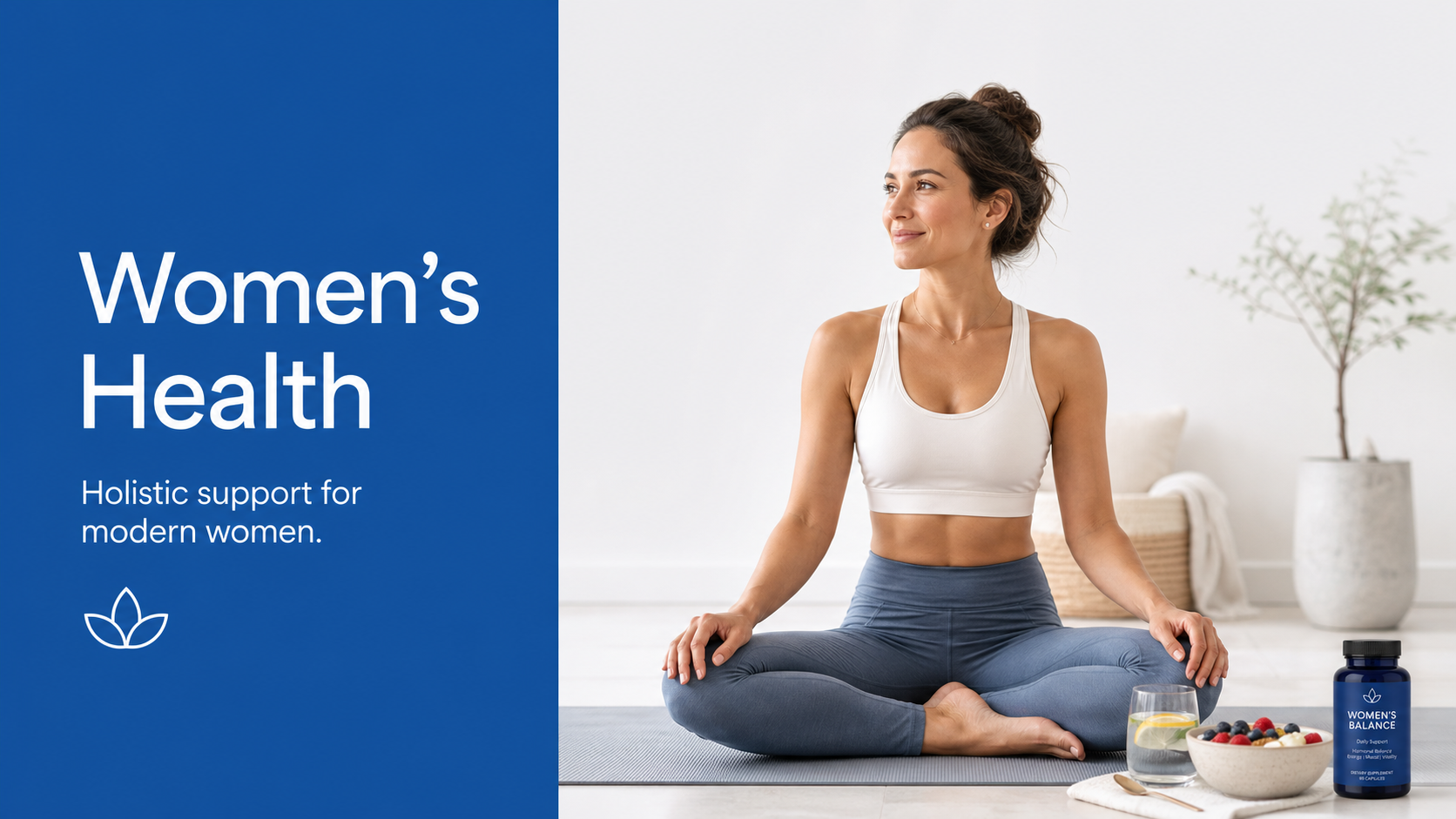 Couple representing women's health and well-being